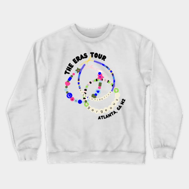 Atlanta Eras Tour N2 Crewneck Sweatshirt by canderson13